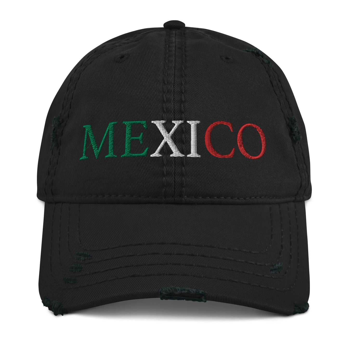 MEXICO Distressed Hat