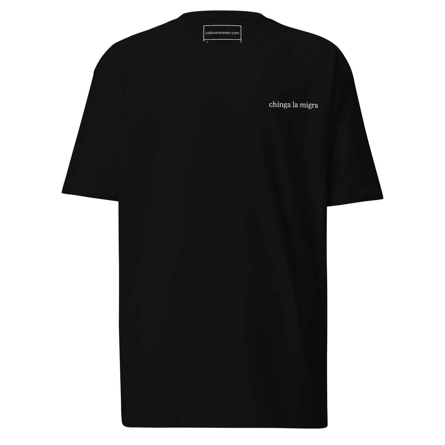 Chinga La Migra Men’s heavyweight tee