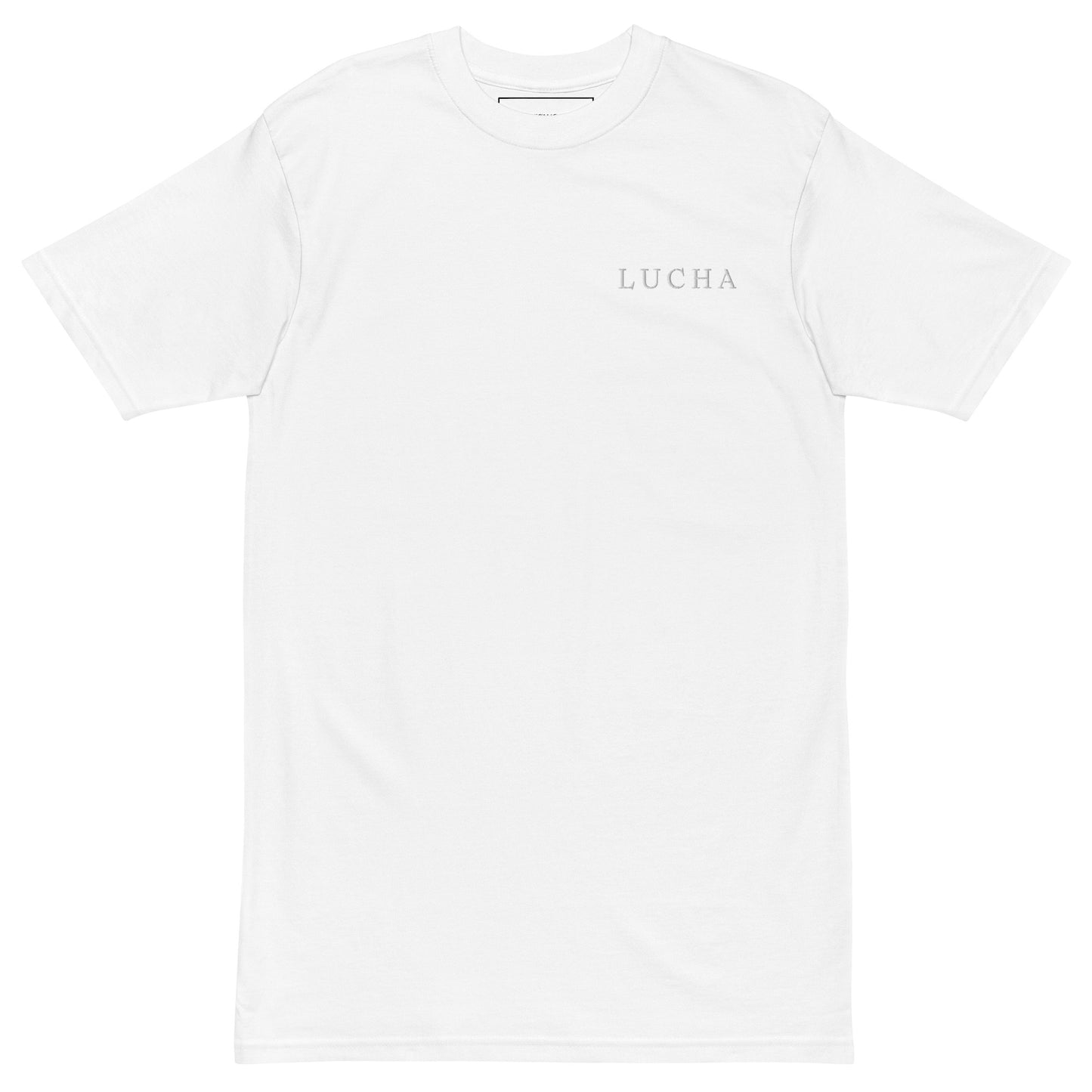 LUCHA Men’s premium heavyweight tee