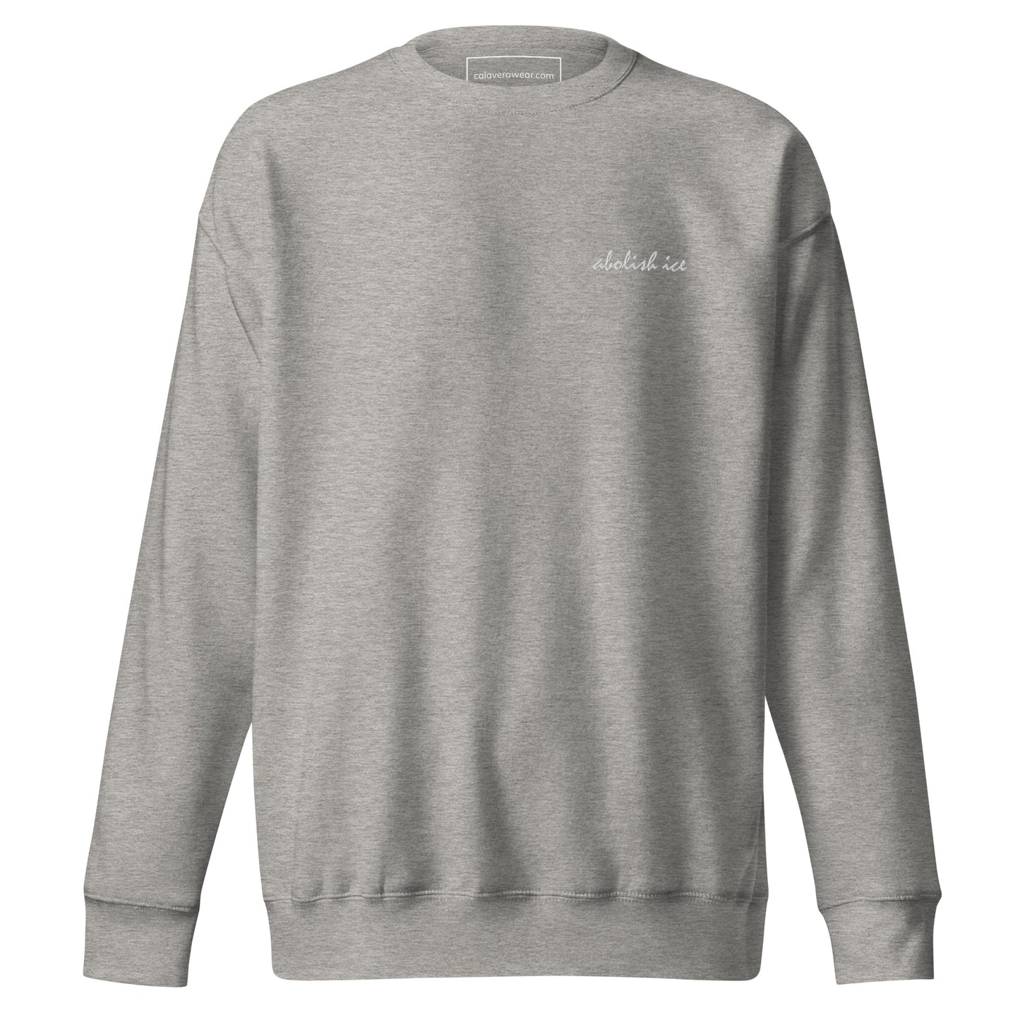 Abolish ICE Unisex Sweatshirt (we recommend order one size up)