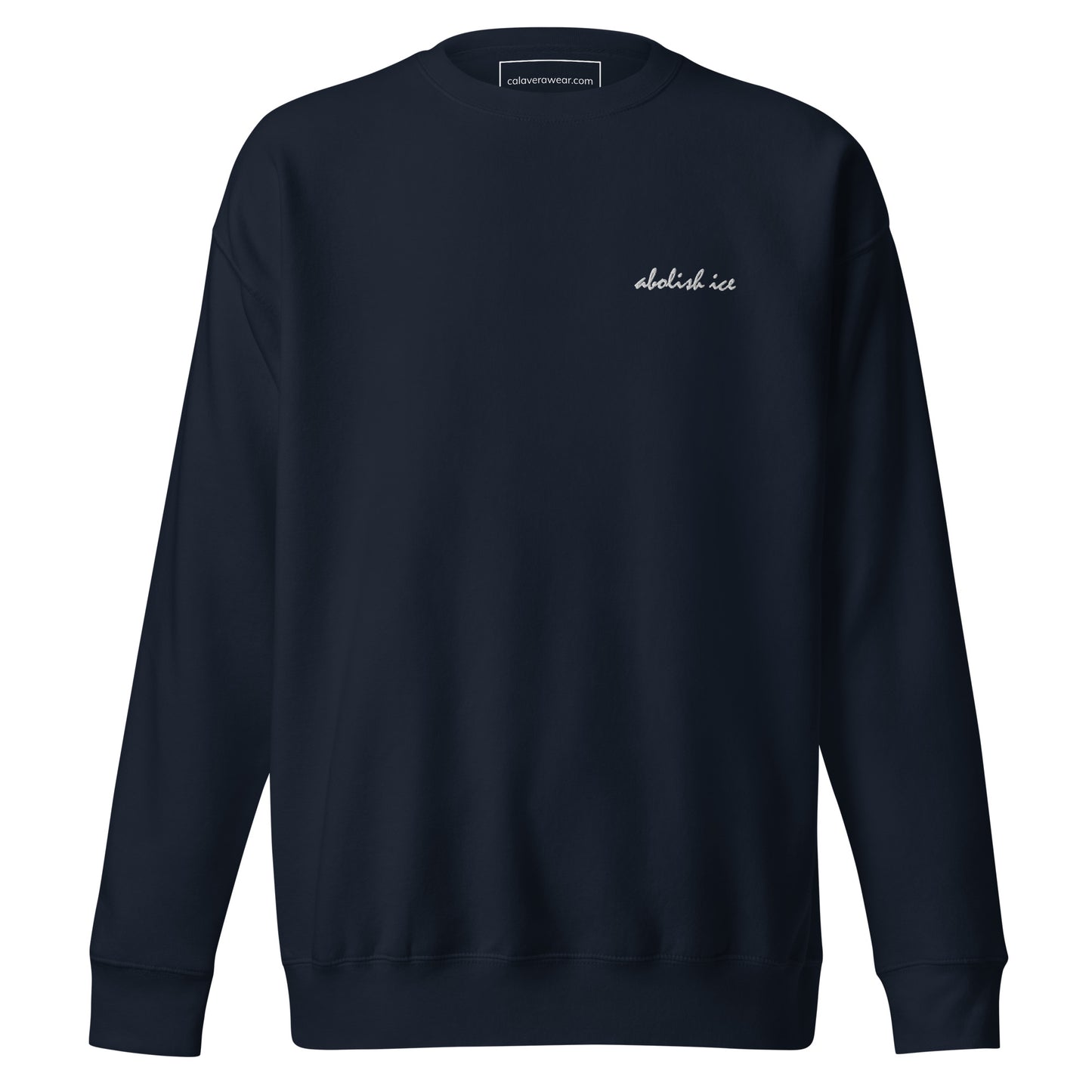 Abolish ICE Unisex Sweatshirt (we recommend order one size up)