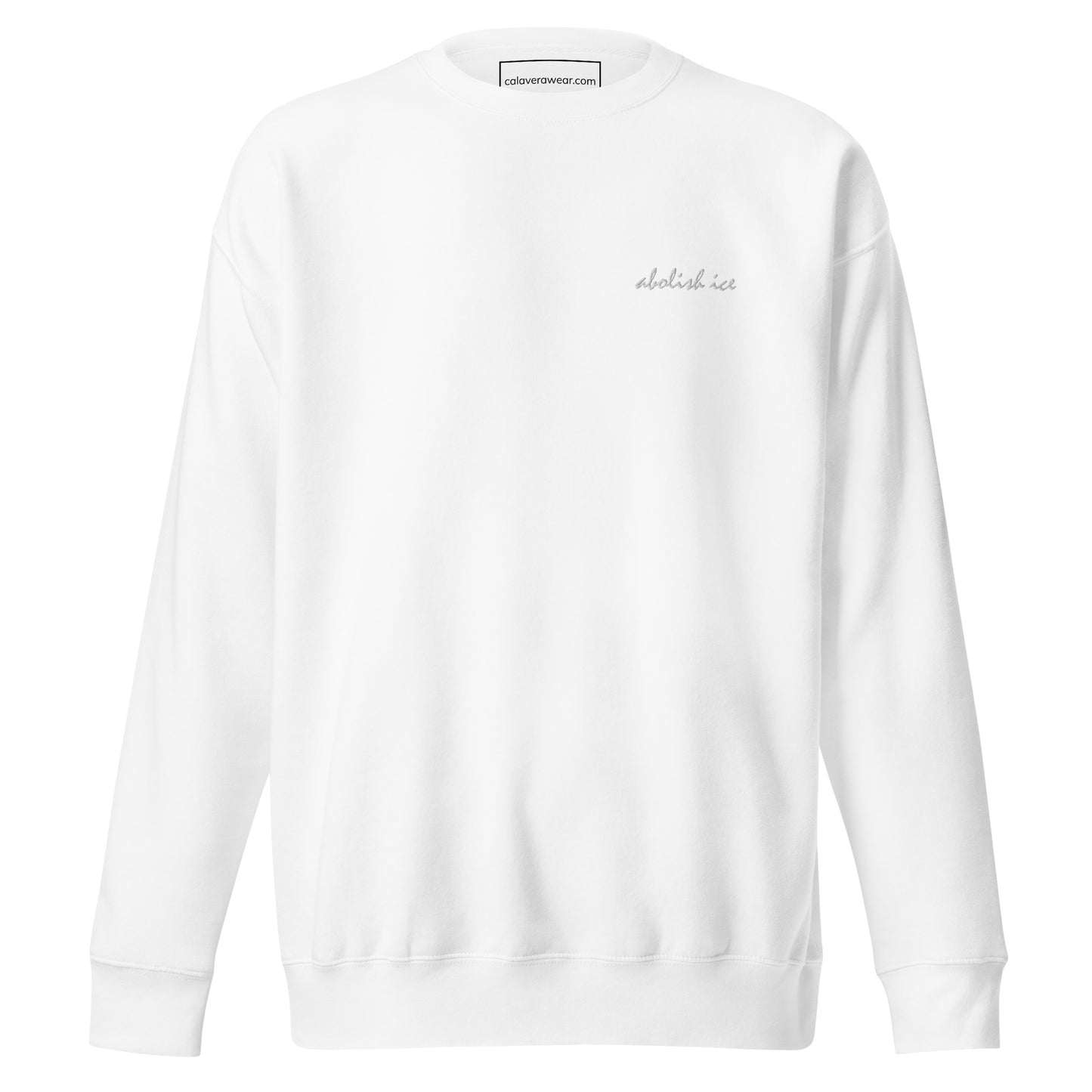 Abolish ICE Unisex Sweatshirt (we recommend order one size up)