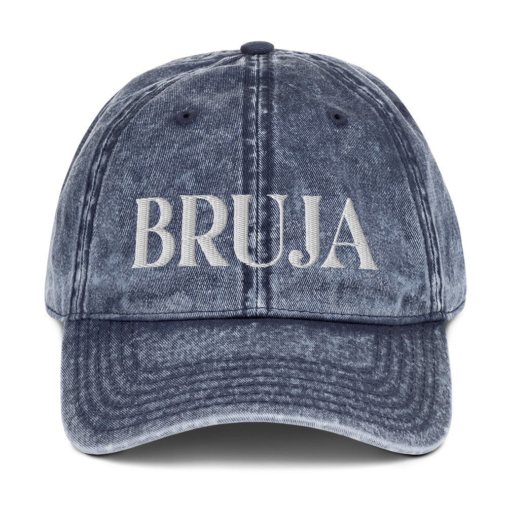 Bruja Vintage Cotton Twill Cap