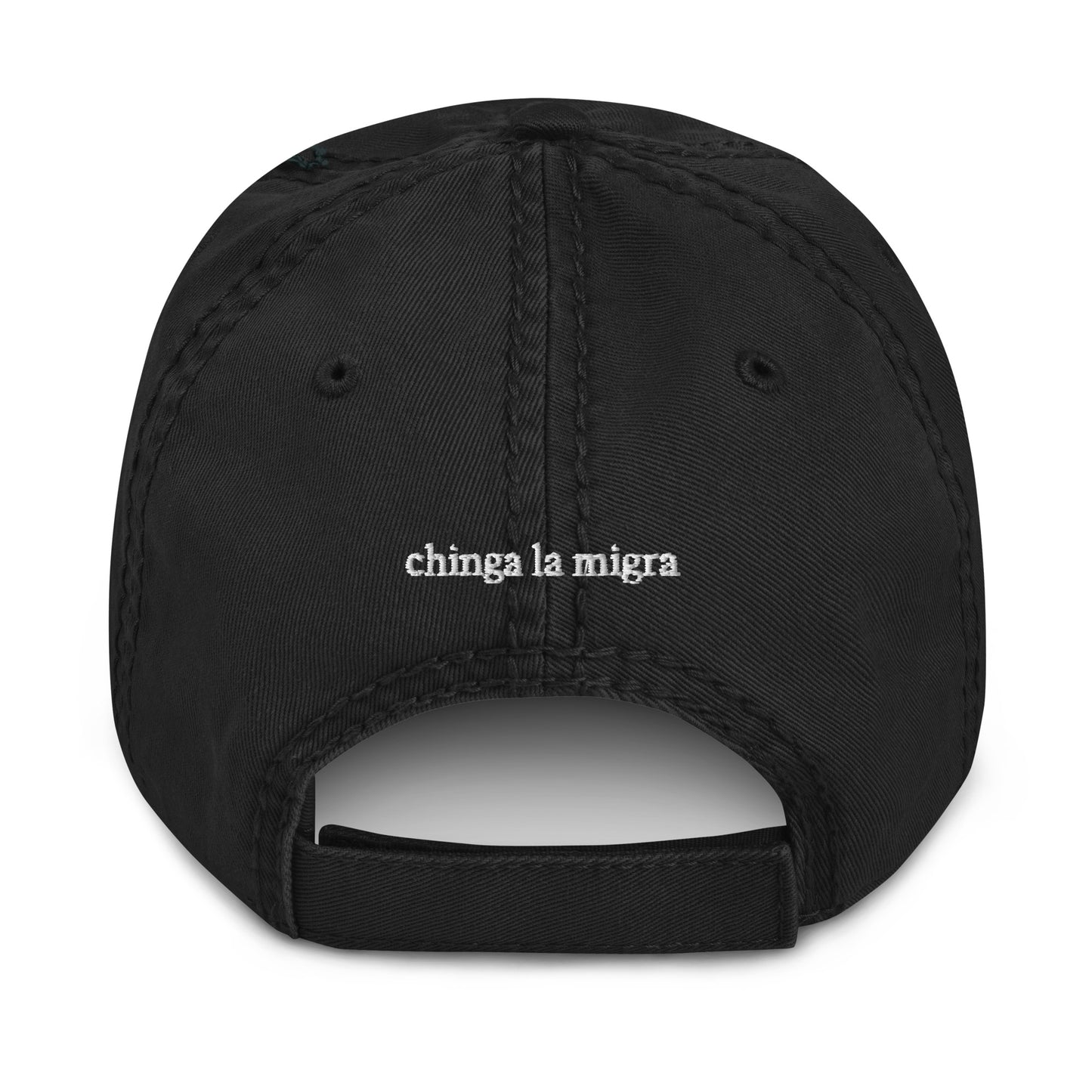 No Human Is Illegal Distressed Dad Hat