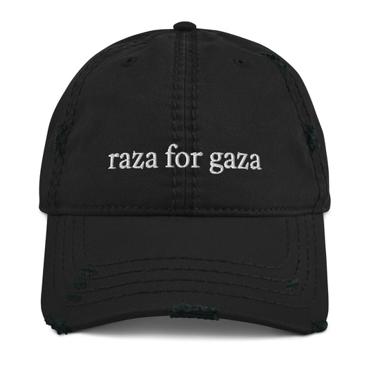 Raza for Gaza Distressed Hat