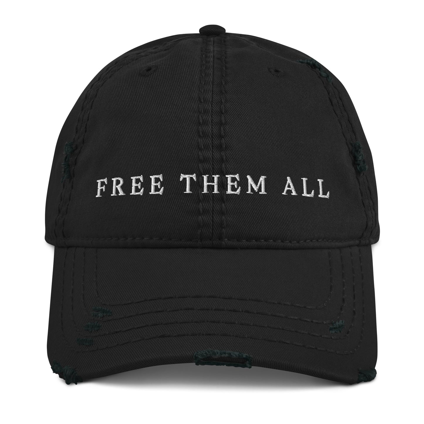 Free Them All Distressed Hat