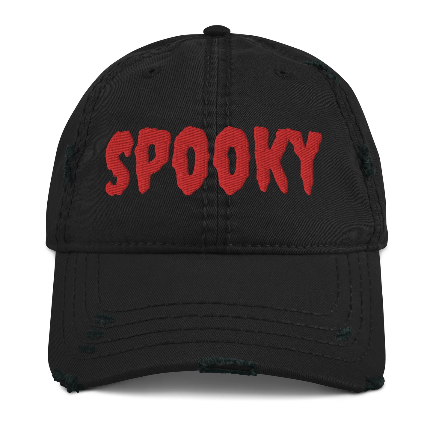 Spooky Distressed Hat