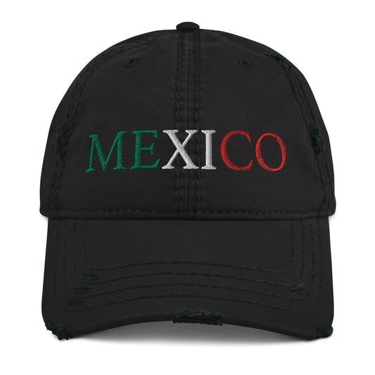 MEXICO Distressed Hat