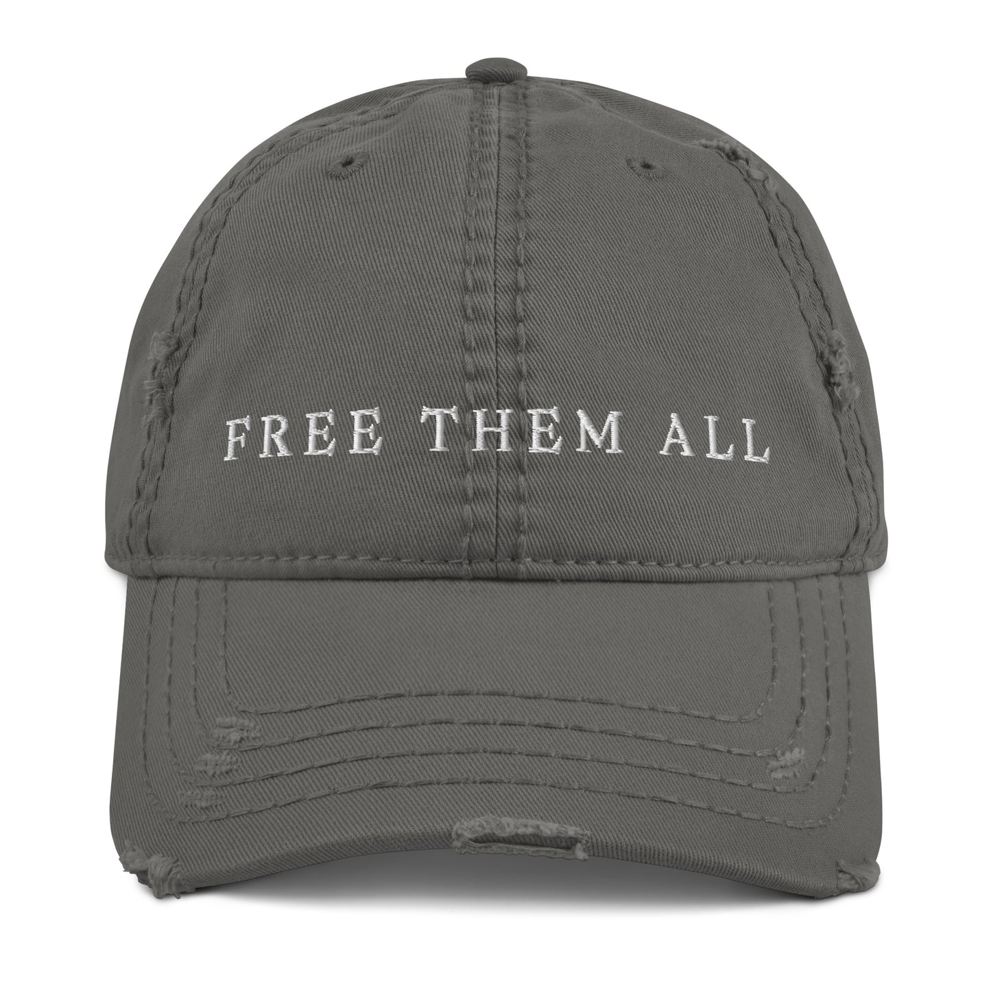 Free Them All Distressed Hat