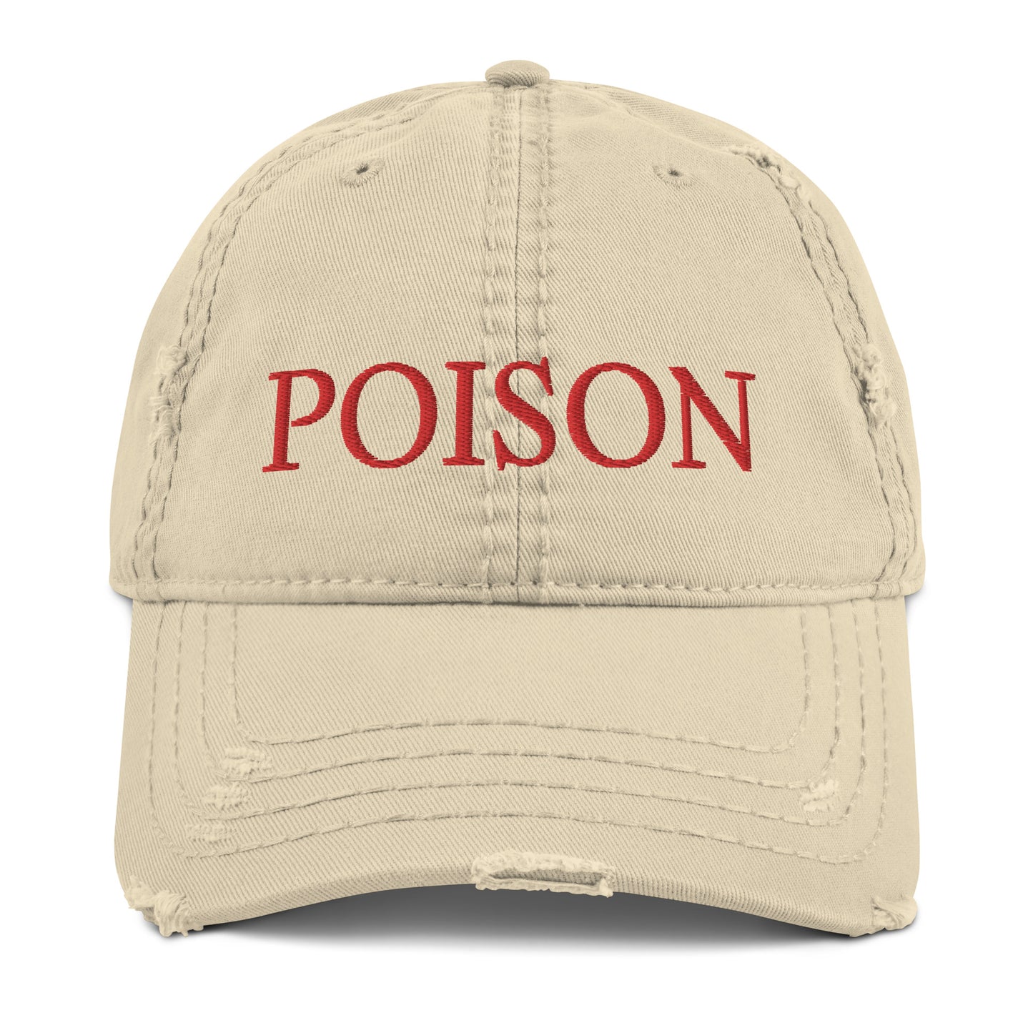 Poison Distressed Hat