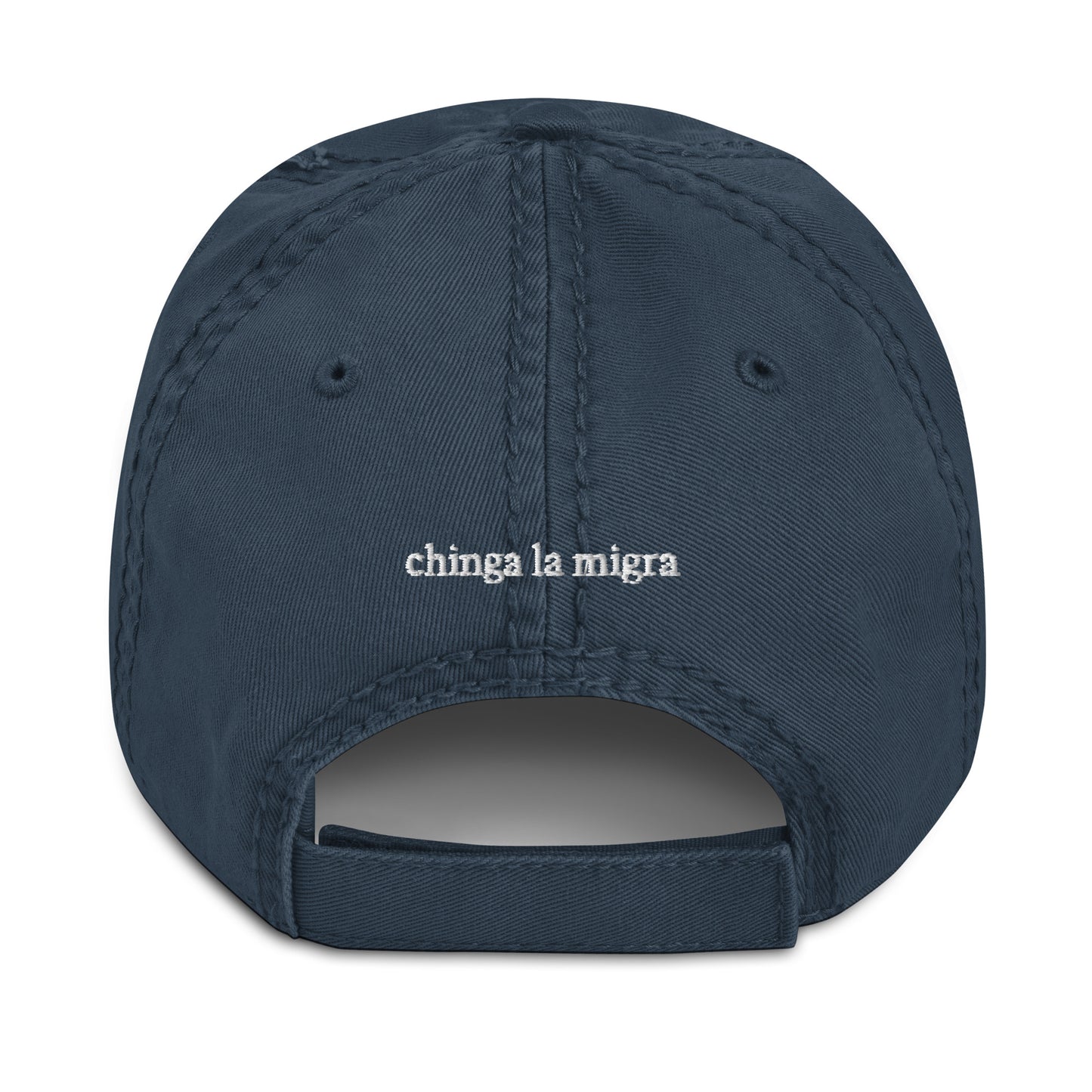 No Human Is Illegal Distressed Dad Hat