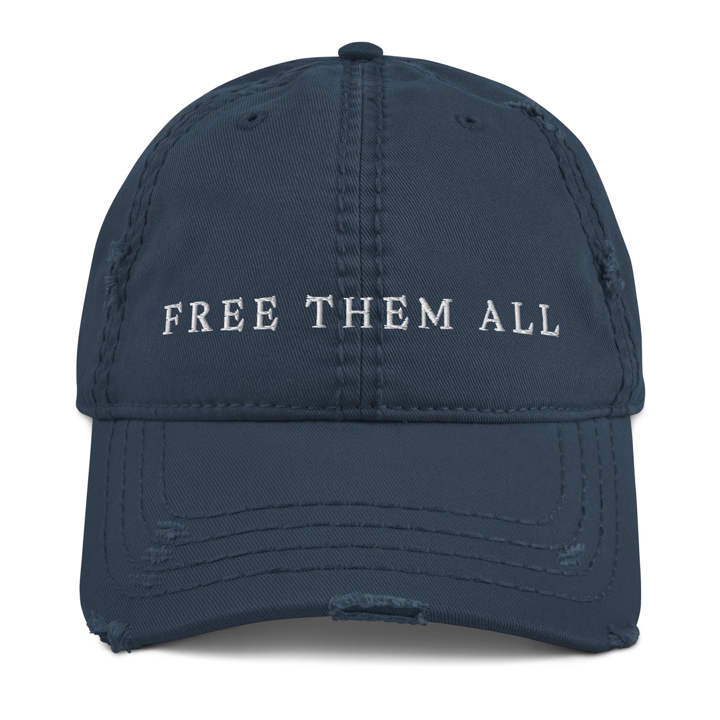 Free Them All Distressed Hat