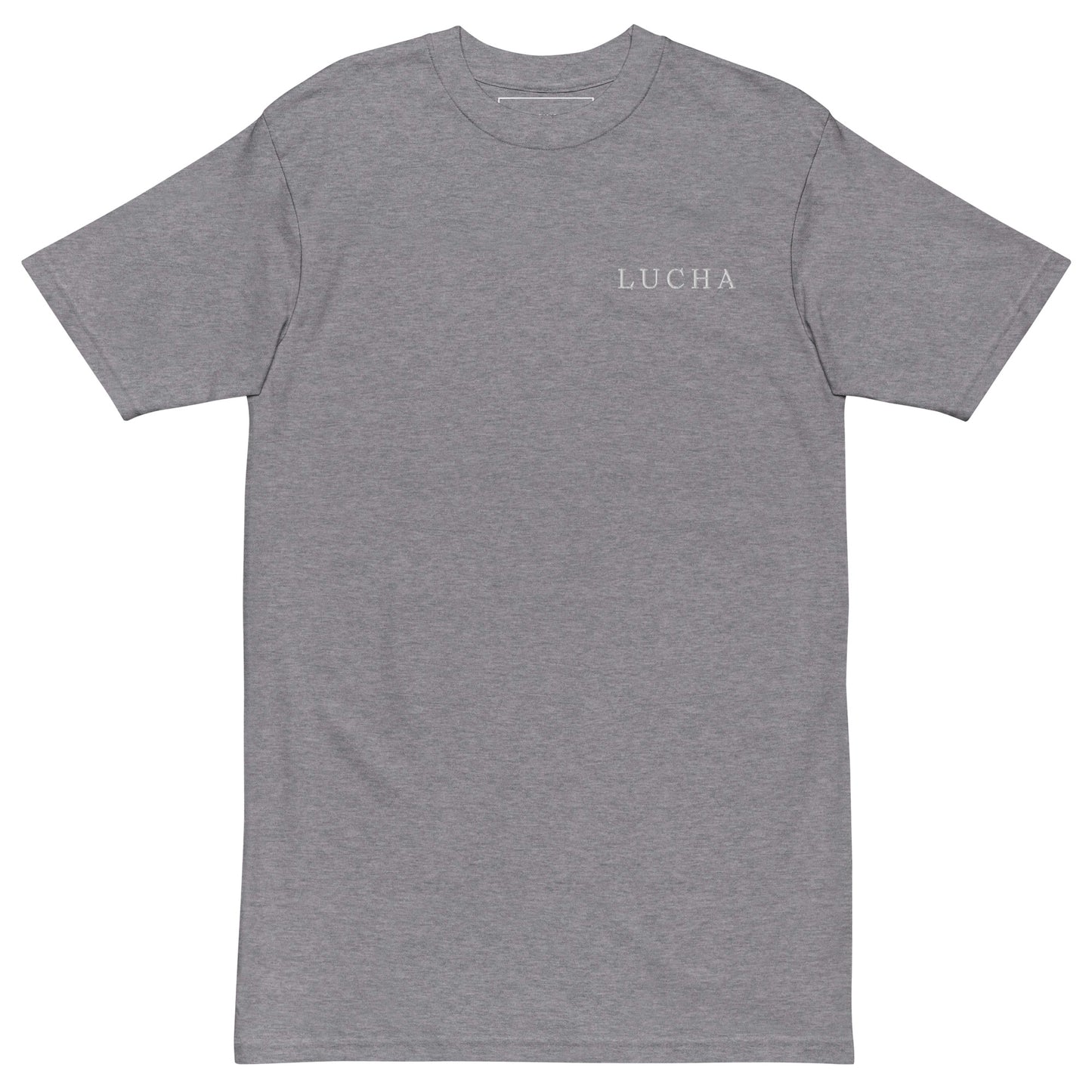 LUCHA Men’s premium heavyweight tee