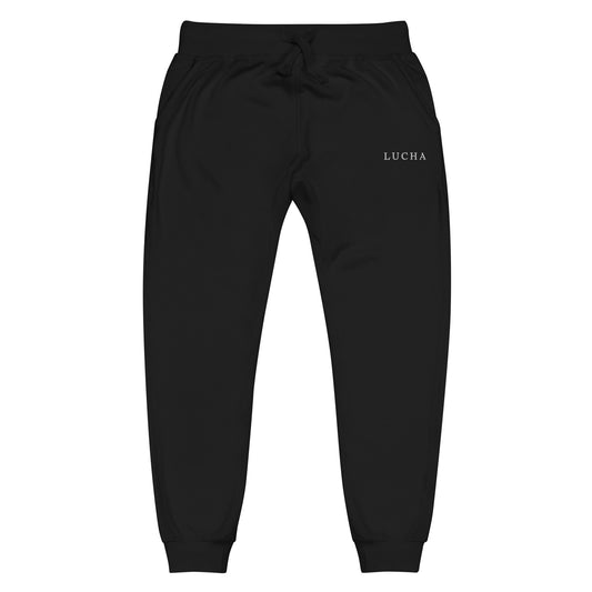 LUCHA Unisex fleece sweatpants