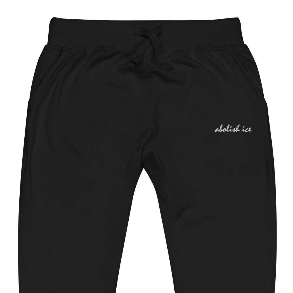 Abolish ICE Unisex fleece sweatpants