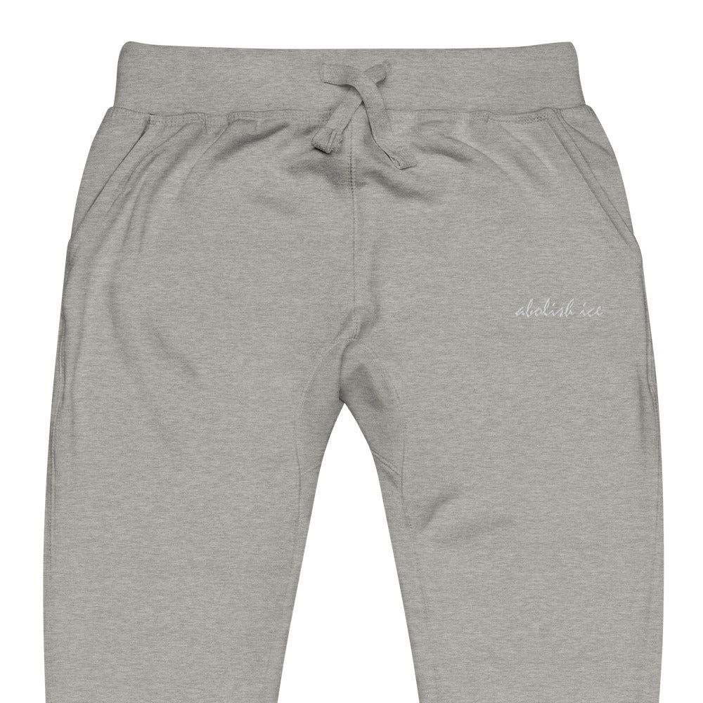 Abolish ICE Unisex fleece sweatpants