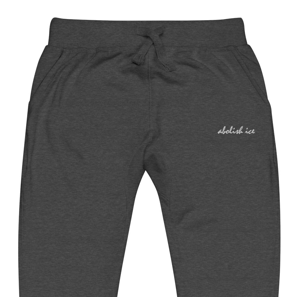 Abolish ICE Unisex fleece sweatpants