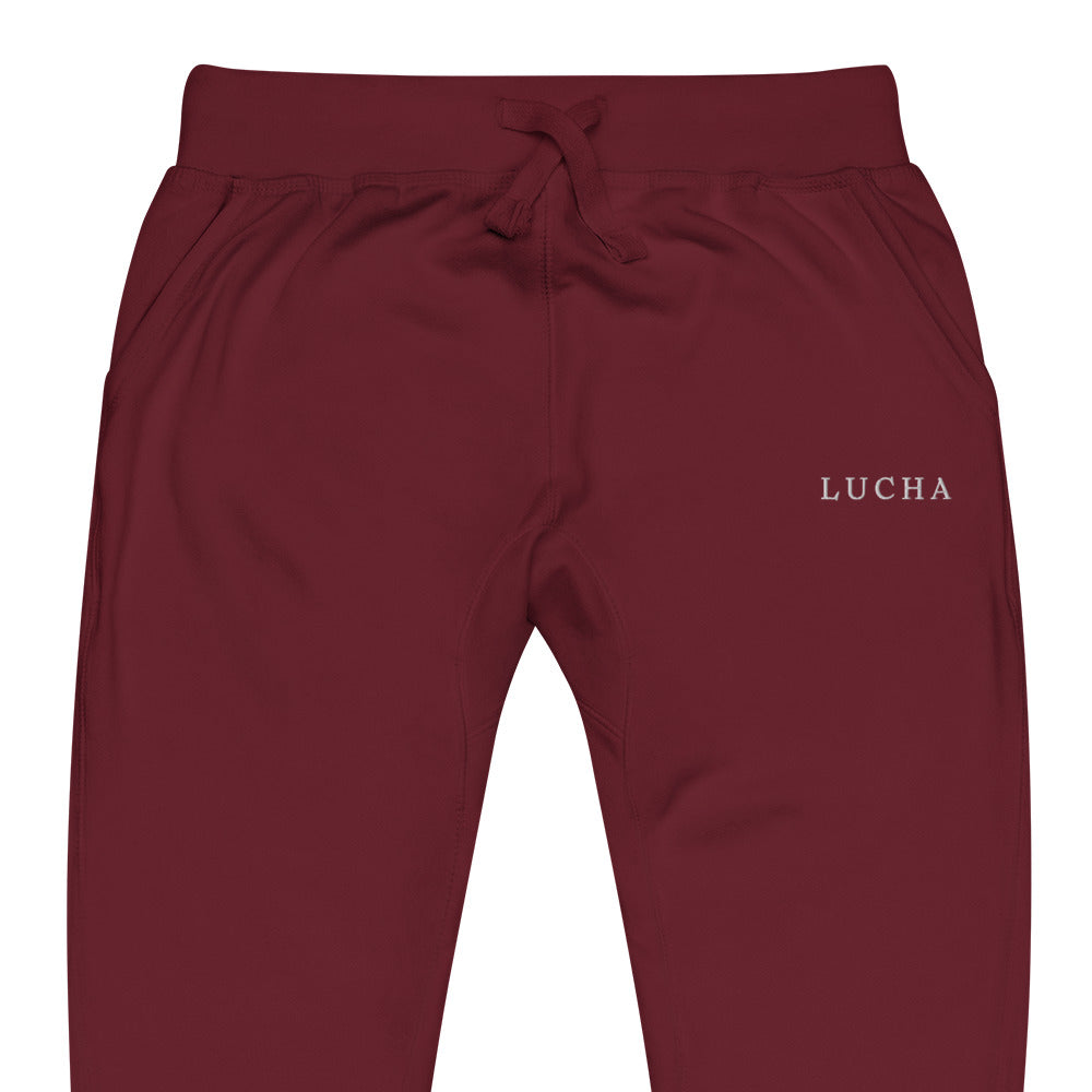 LUCHA Unisex fleece sweatpants