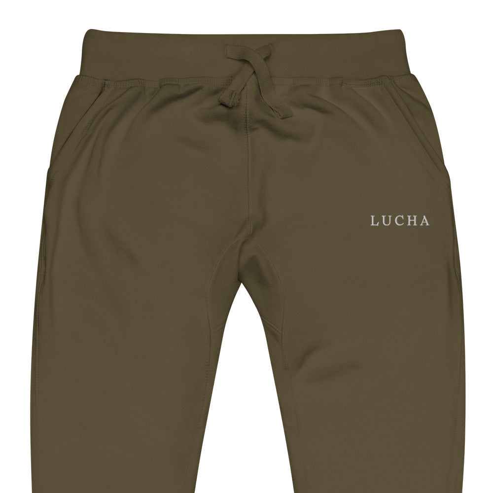 LUCHA Unisex fleece sweatpants