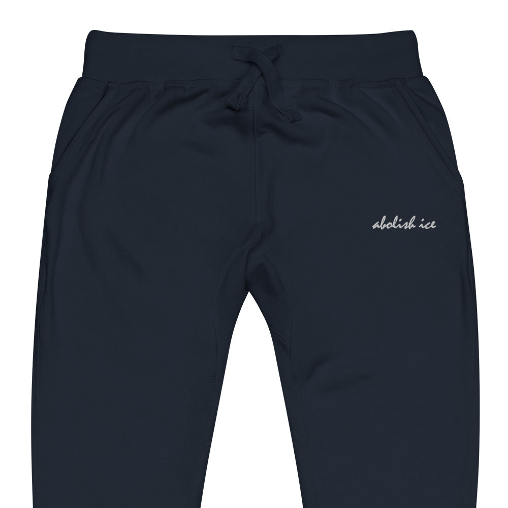 Abolish ICE Unisex fleece sweatpants