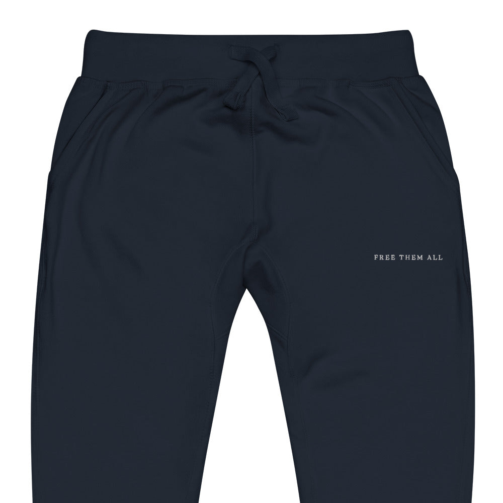 Free Them All Unisex fleece sweatpants