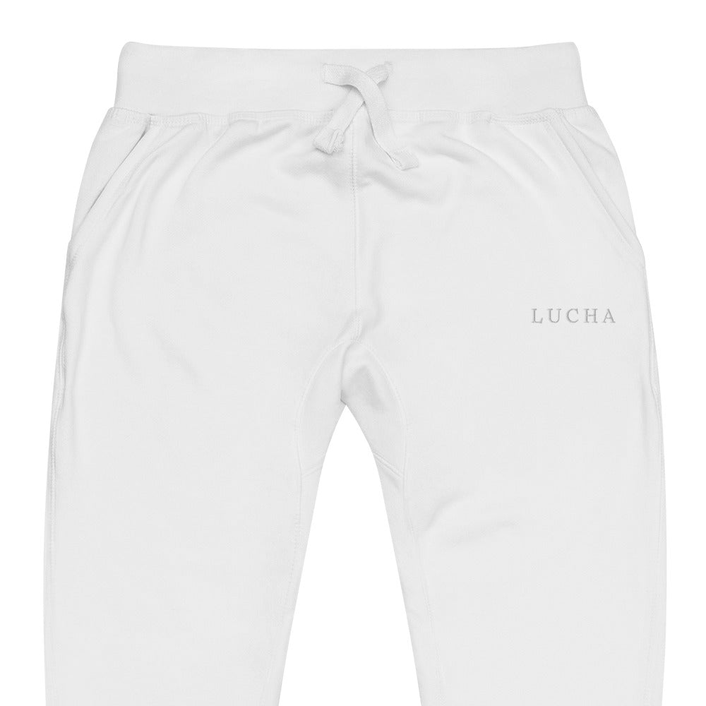 LUCHA Unisex fleece sweatpants