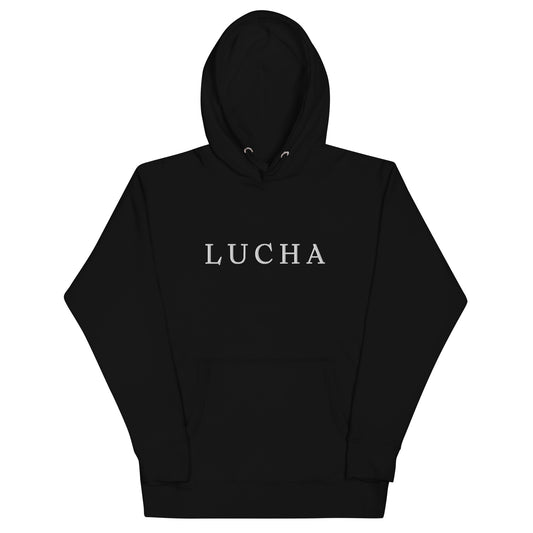 LUCHA Unisex Hoodie we recommend ordering one size larger than your usual size)