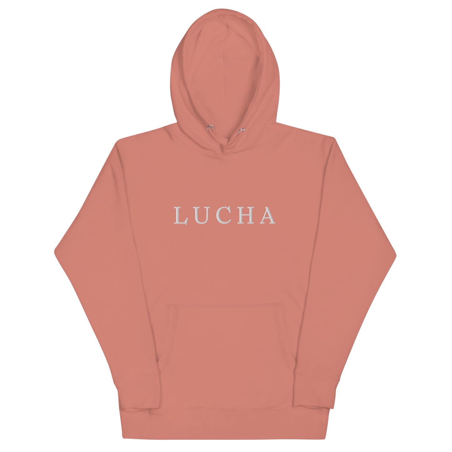 LUCHA Unisex Hoodie we recommend ordering one size larger than your usual size)