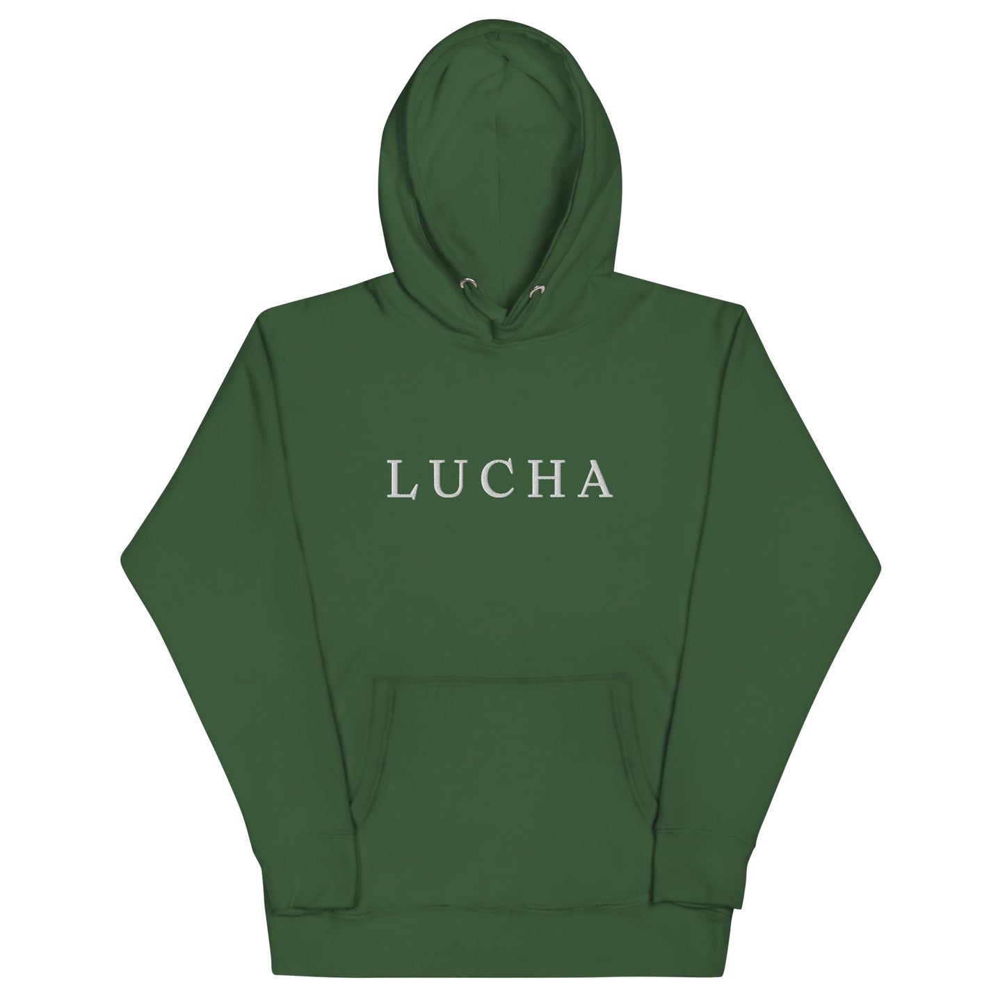 LUCHA Unisex Hoodie we recommend ordering one size larger than your usual size)