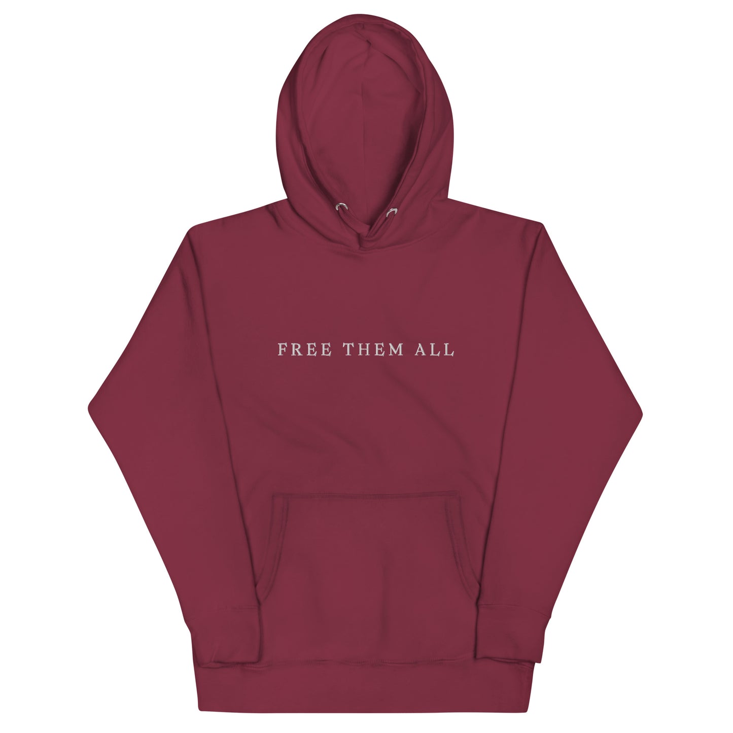 Free Them All Unisex Hoodie (we recommend ordering one size larger)