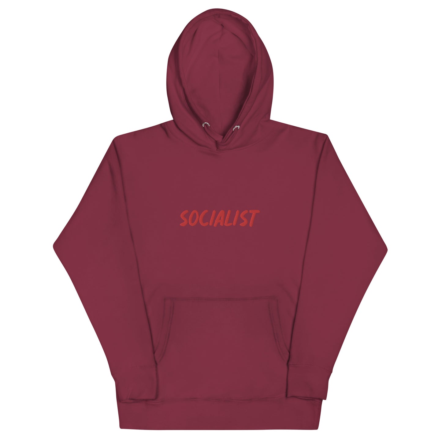 Socialist Unisex Hoodie (we recommend ordering one size larger than your usual size)