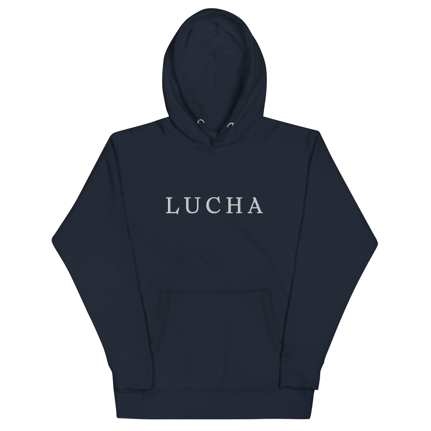 LUCHA Unisex Hoodie (we recommend ordering one size larger than your usual size)