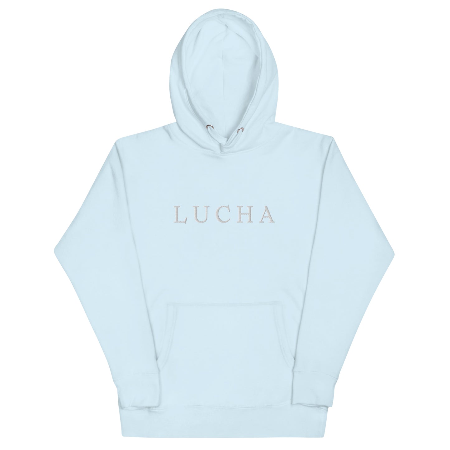 LUCHA Unisex Hoodie we recommend ordering one size larger than your usual size)