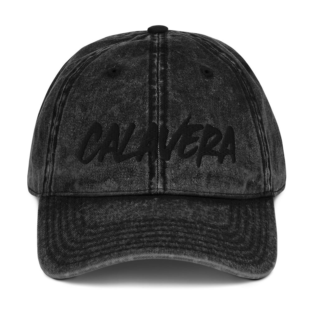 Calavera Vintage Cotton Twill Cap