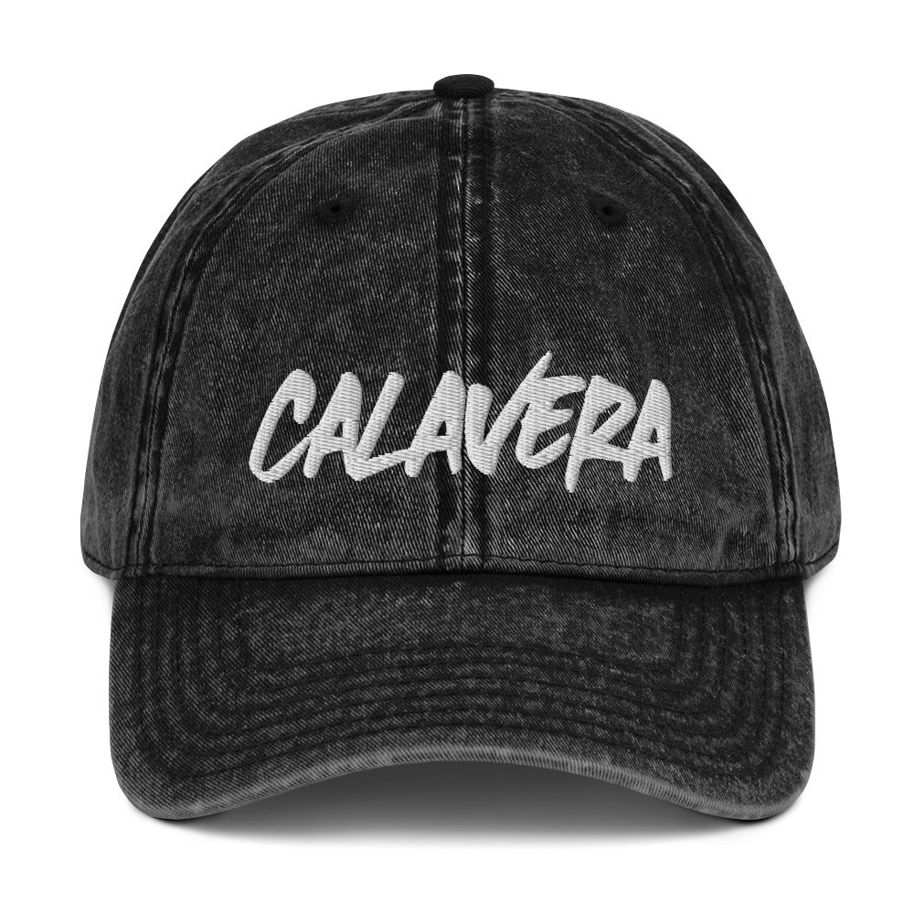 Calavera Vintage Cotton Twill Cap