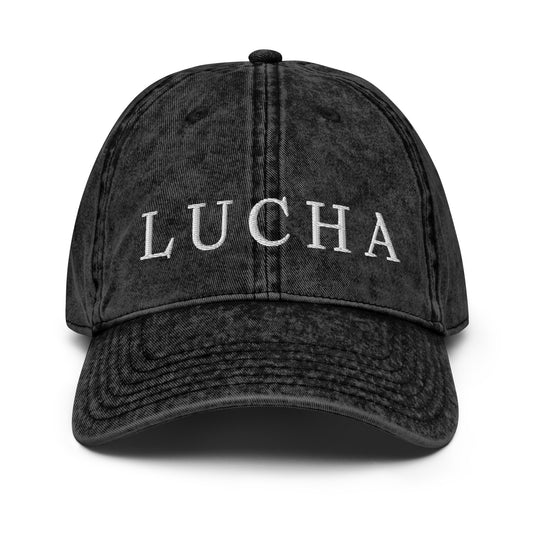 LUCHA Vintage Cotton Twill Cap