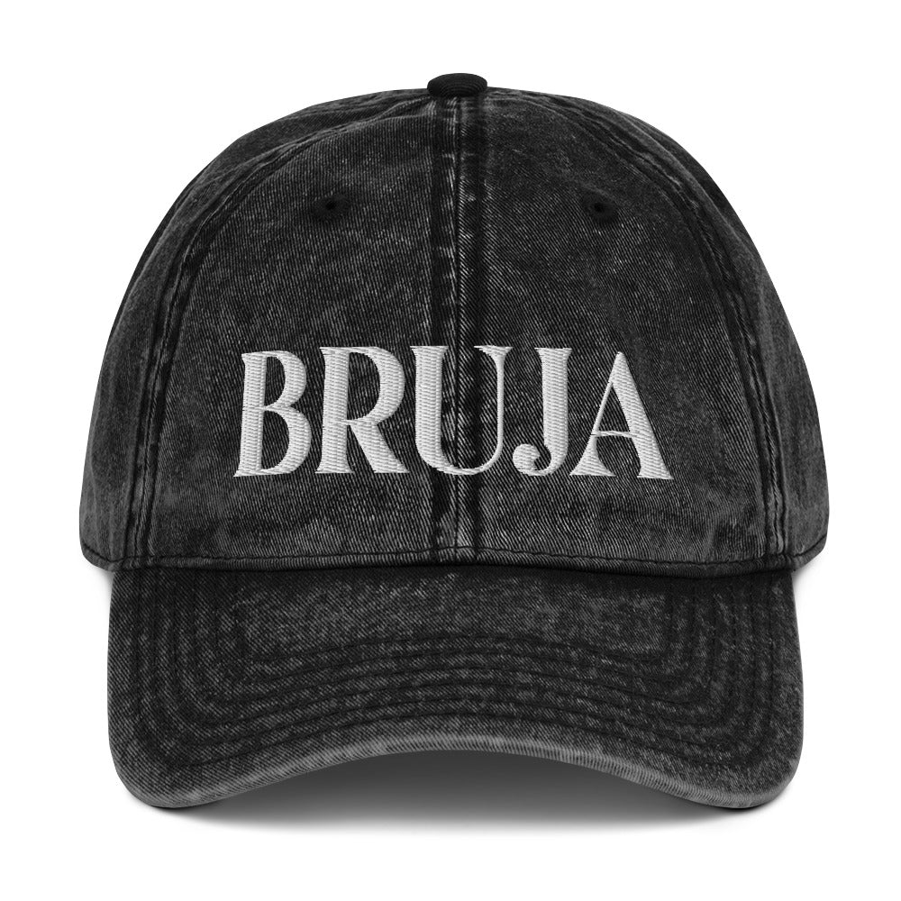 Bruja Vintage Cotton Twill Cap