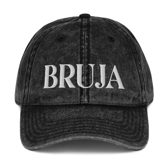 Bruja Vintage Cotton Twill Cap