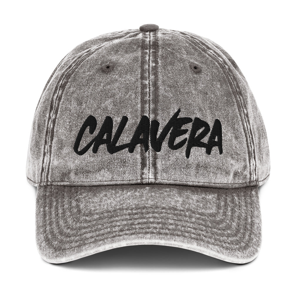 Calavera Vintage Cotton Twill Cap