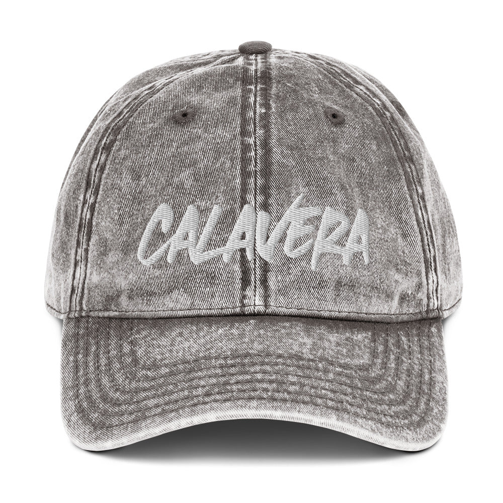 Calavera Vintage Cotton Twill Cap