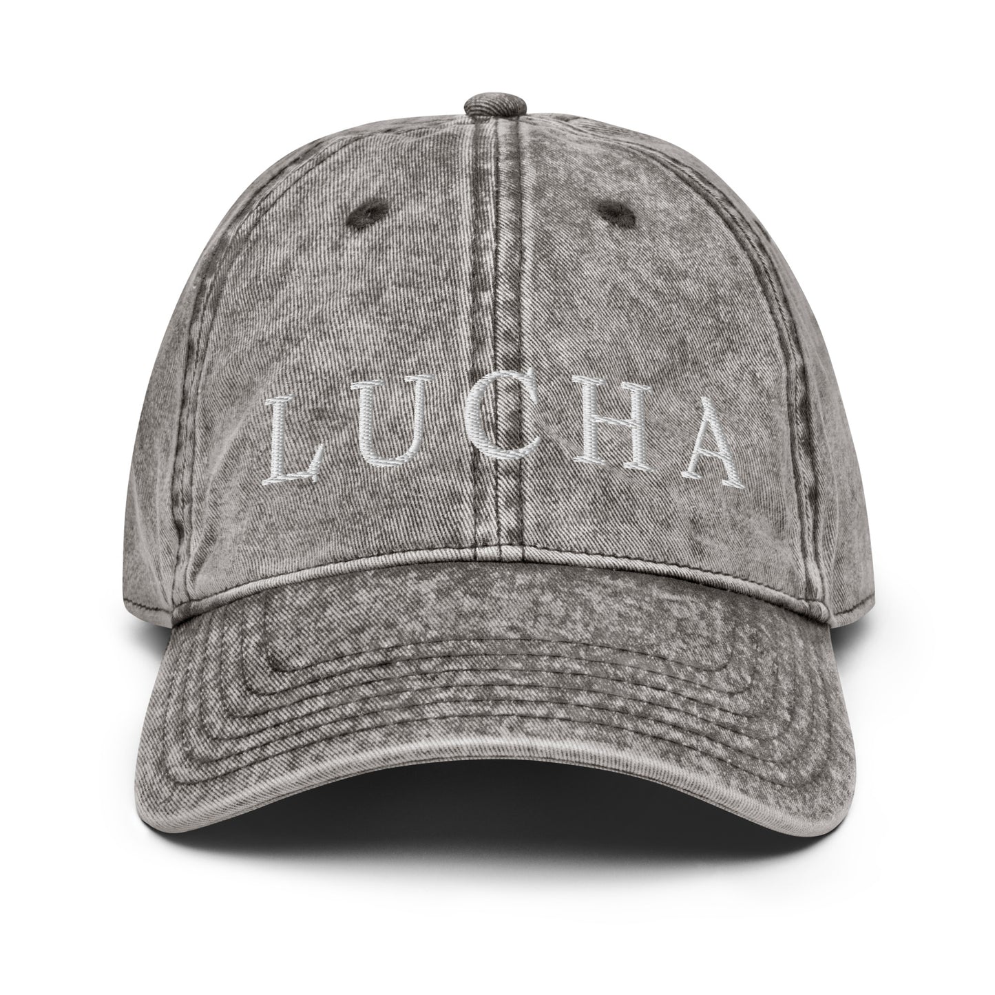 LUCHA Vintage Cotton Twill Cap