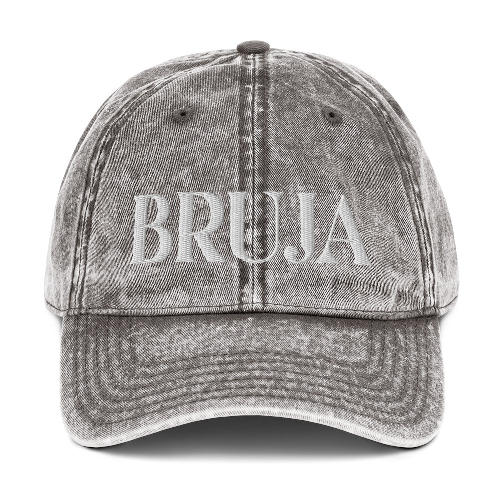 Bruja Vintage Cotton Twill Cap