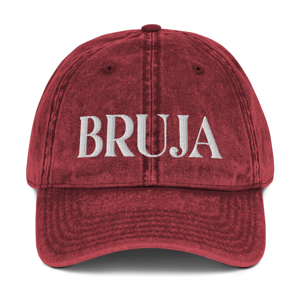 Bruja Vintage Cotton Twill Cap