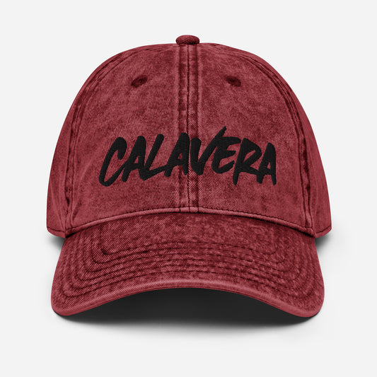 Calavera Vintage Cotton Twill Cap