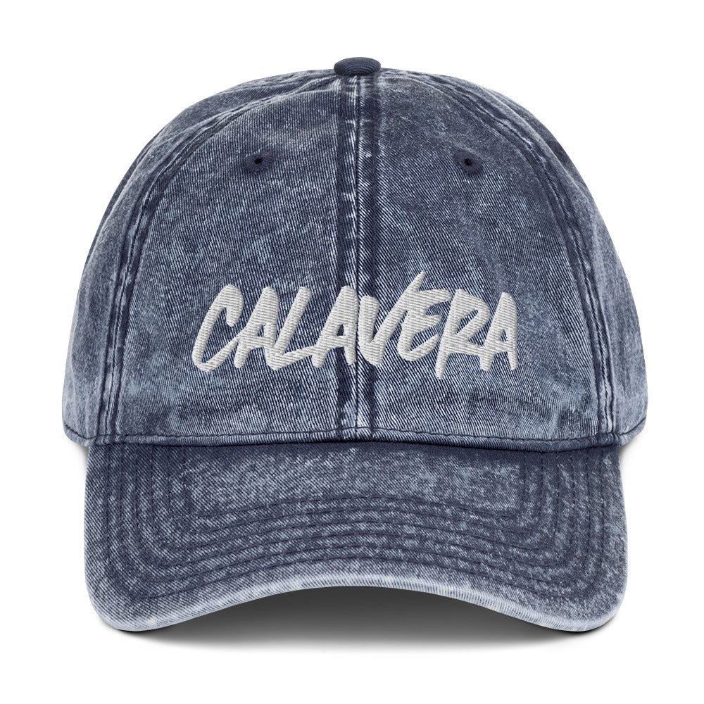 Calavera Vintage Cotton Twill Cap