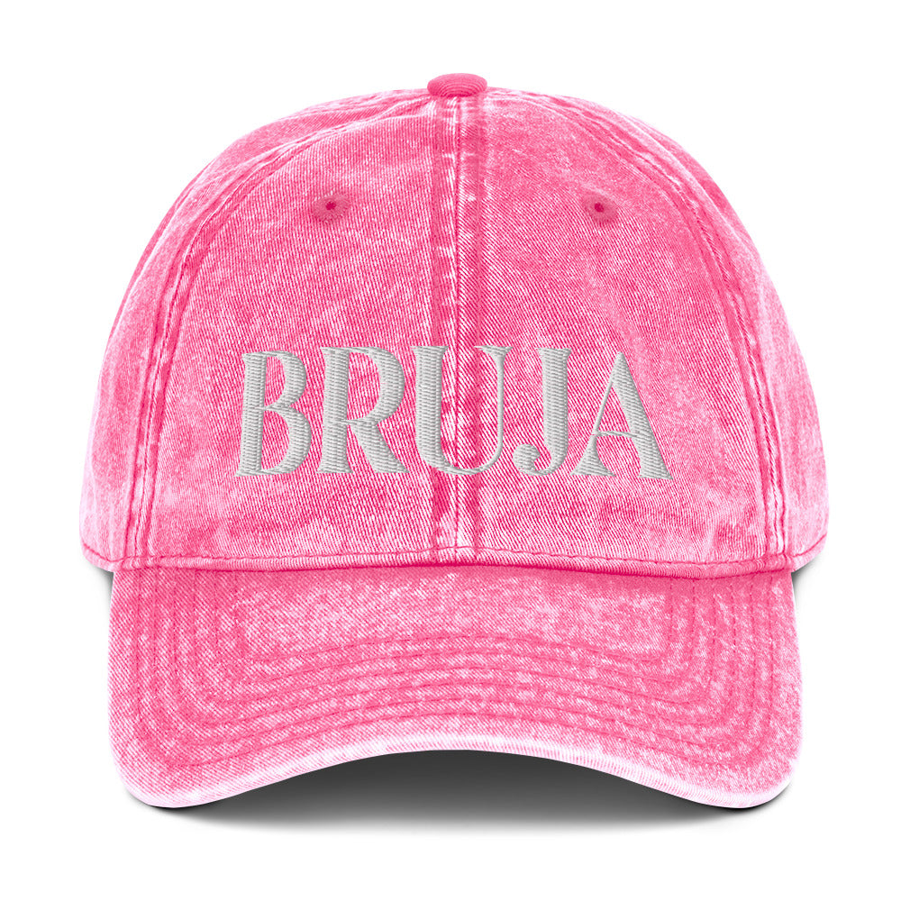 Bruja Vintage Cotton Twill Cap