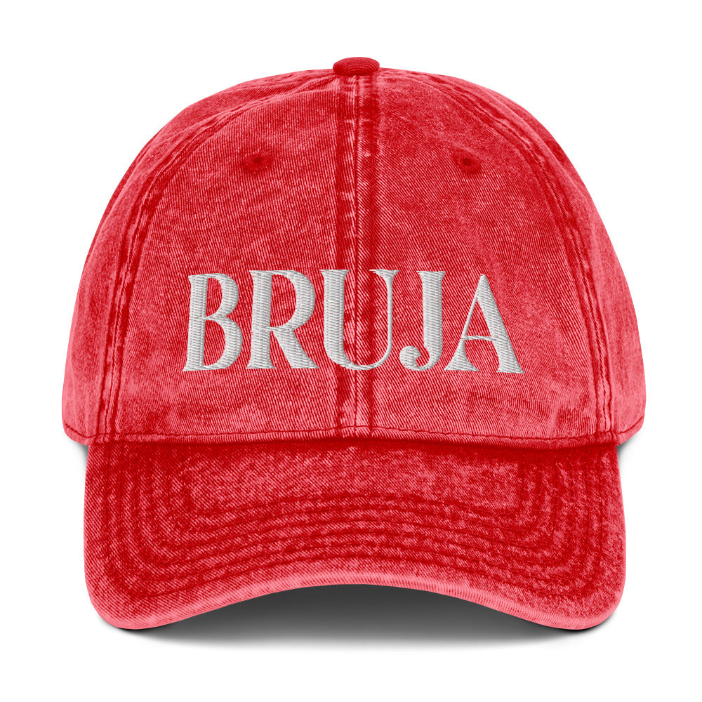 Bruja Vintage Cotton Twill Cap